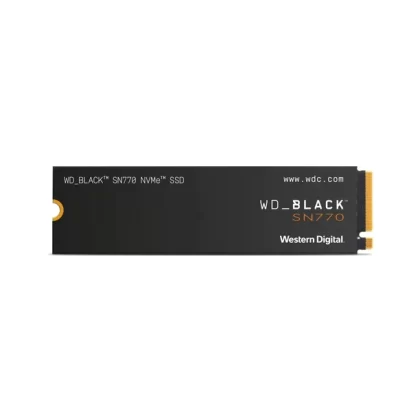 WD Black 500GB SN770 NVMe Internal Gaming SSD Solid State Drive, Up to 4,000 MB/s