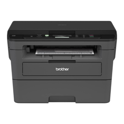Brother Monochrome Laser Printer with Convenient Flatbed Copy & Scan, Duplex and Wireless Printing, HLL2390DW