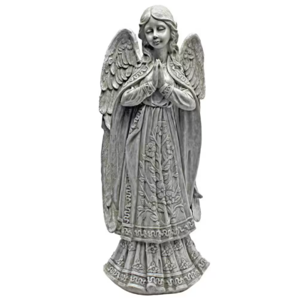 Design Toscano 22.5 in. H Angelic Messenger Garden Angel Statue