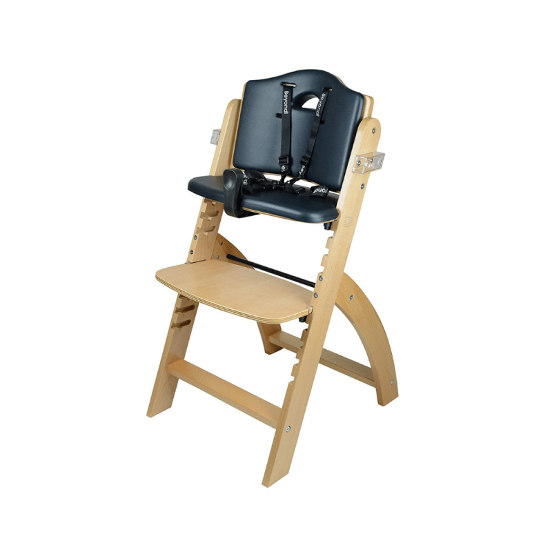 Abiie Beyond Wooden High Chair With Tray For Your Babies, 6 Months Up To 250 Lb