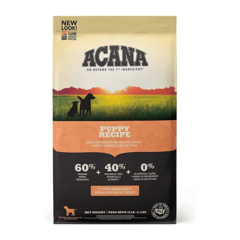 Acana Dry Dog Food, Grain-Free, 25 Pounds, Pack Of 1