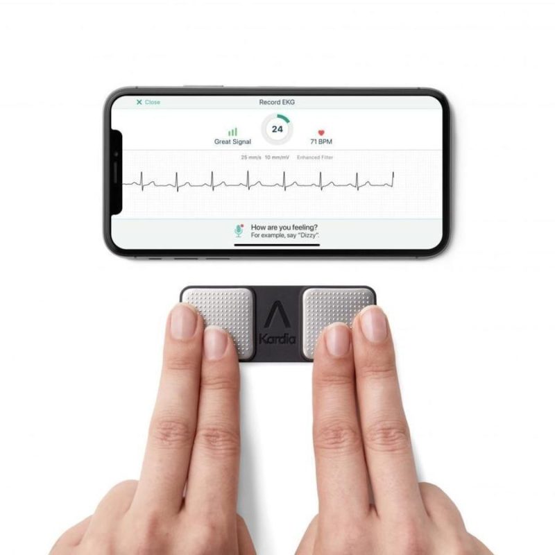 AliveCor KardiaMobile Personal EKG, FDA-Cleared, Detects AFib