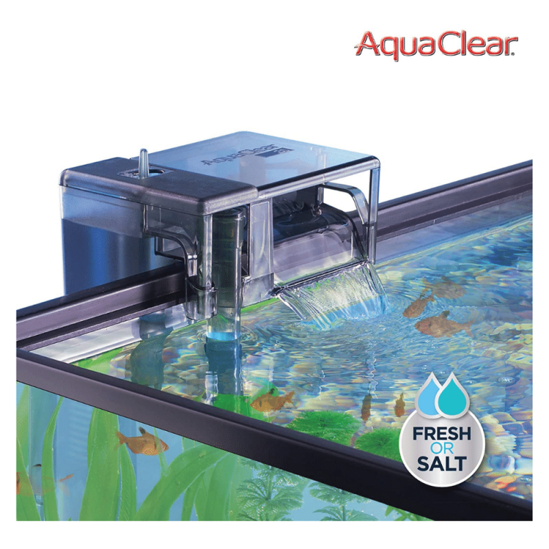 AquaClear Power Filter, Clip-On Aquarium Filter