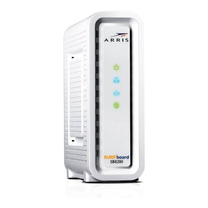 Arris Surfboard SB8200 DOCSIS 3.1 Gigabit Cable Modem, Approved For Cox, Xfinity, Spectrum & Others
