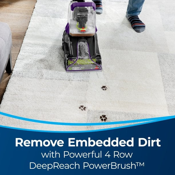 Bissell 2910 Powerforce Powerbrush Pet Lightweight Carpet Washer