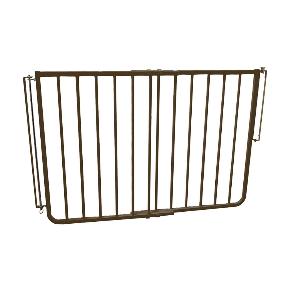 Cardinal Gates Stairway Special Outdoor Gate in Brown