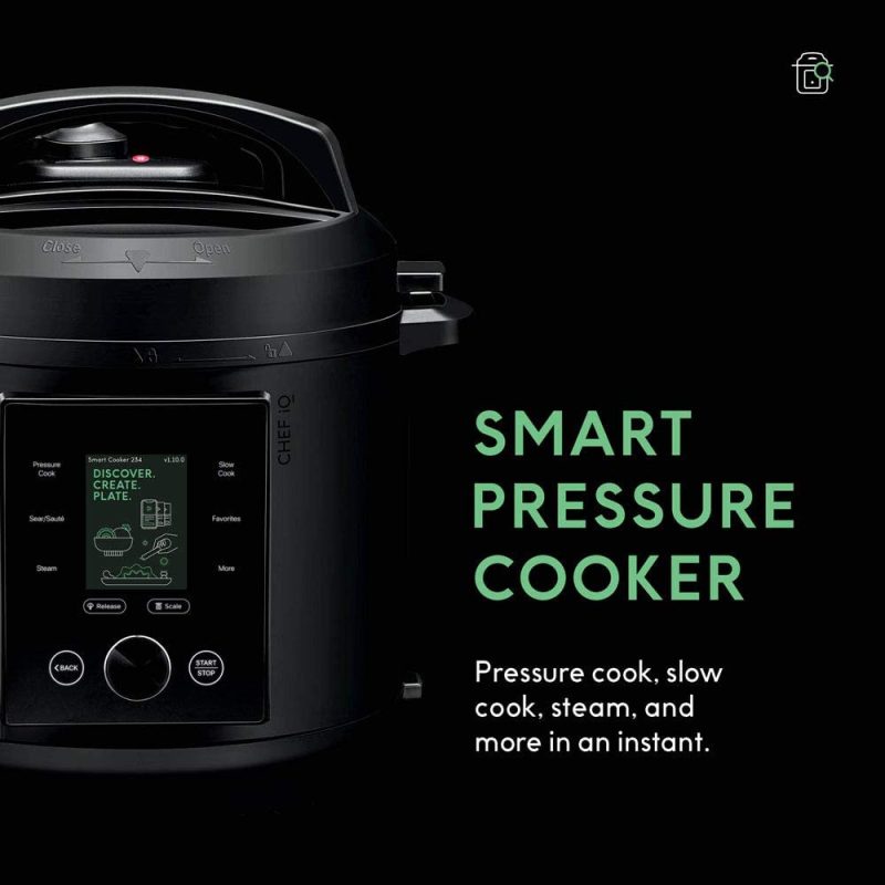 Chef iQ Pressure Cooker Multi-Functional With 300+ Smart Cooking Presets, 6 Quart