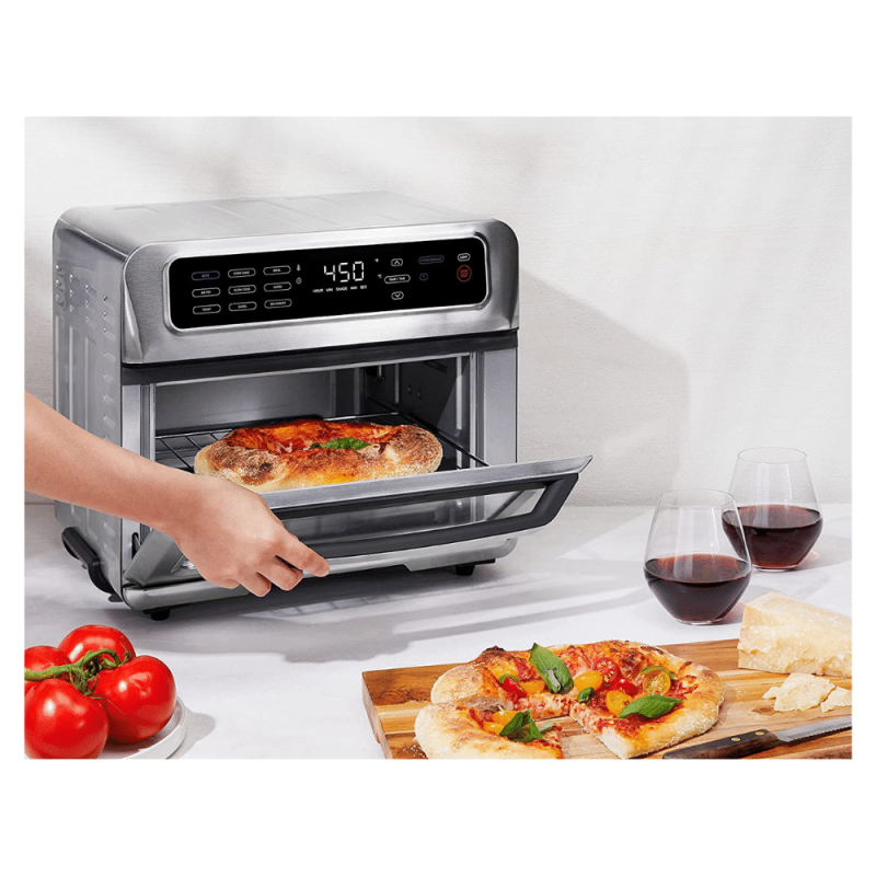 Chefman Air Fryer Toaster Oven Xl 20L, Nonstick Stainless Steel, Digital
