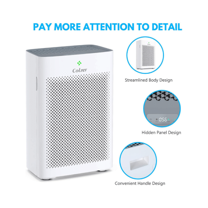 Colzer Air Purifier With True HEPA Air Filter For Large Room