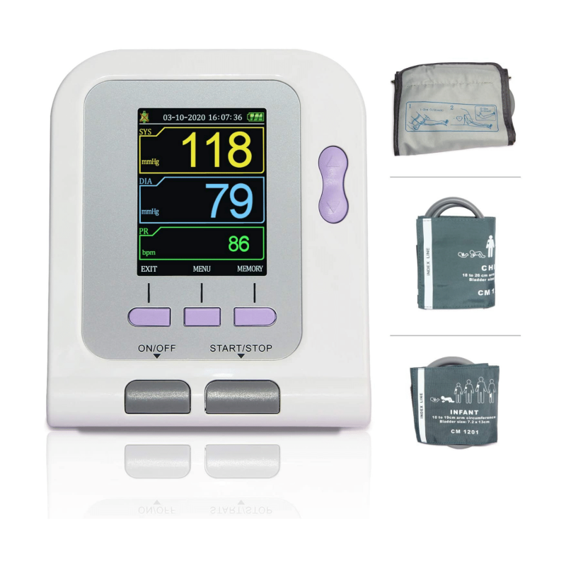 Contec Fully Automatic Upper Arm Blood Pressure Monitor 3 Mode