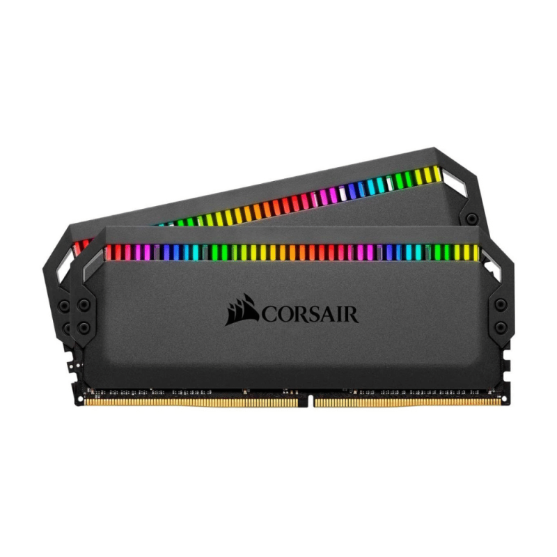 Corsair Dominator Platinum RGB 32GB (2x16GB) DDR4 3200 (PC4-25600) C16 1.35V Desktop Memory