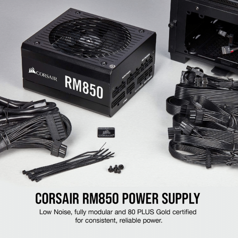Corsair RM Series, RM850, 850 Watt, 80 Plus Gold