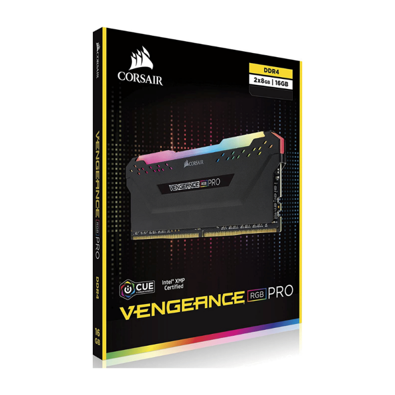 Corsair Vengeance RGB PRO 16GB (2x8GB) DDR4 3200MHz C16 LED Desktop Memory