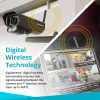 Defender PhoenixM2 Non-WiFi. Plug-In Power Security System with 2 Cameras, 7" Display Monitor and SD Card Recording