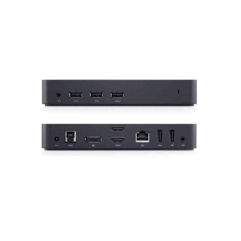 Dell USB 3.0 Ultra HD/ 4K Triple Display Docking Station, Black