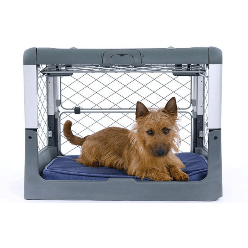 Diggs Revol Double-Door Collapsible Dog Crate with Tray and Divider, Small