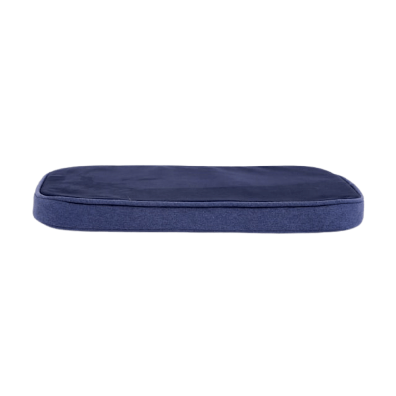 Diggs Snooz CertiPUR-US Blue Memory Foam Dog Crate Pad Bed