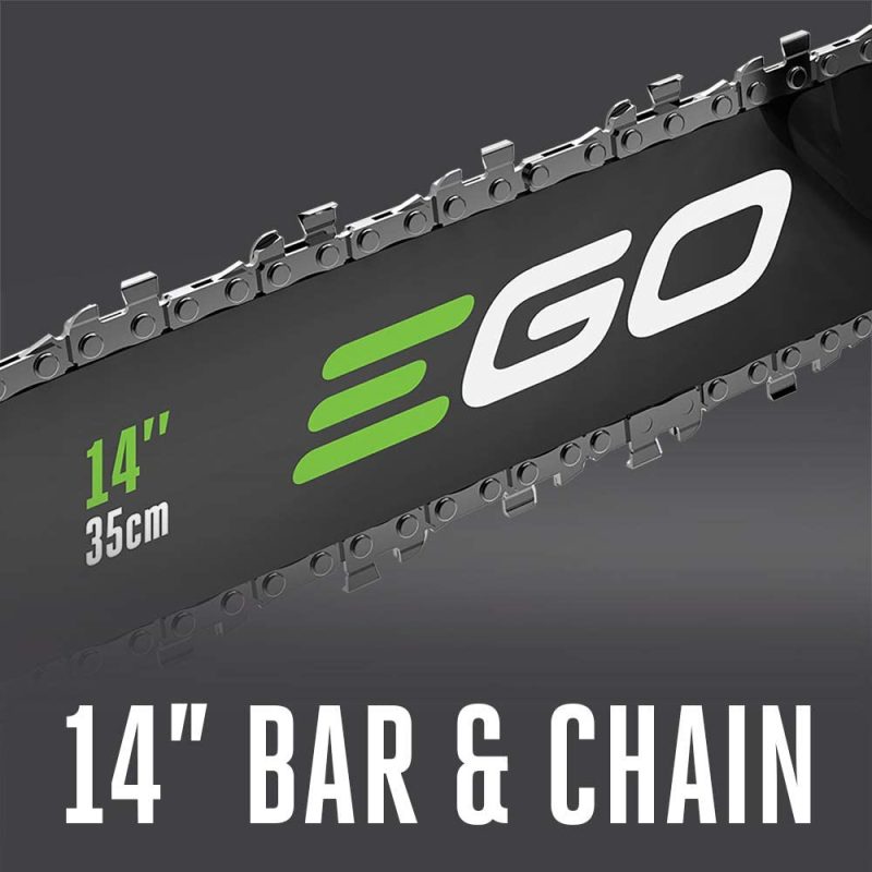 EGO CS1401 Power+ 14-Inch Cordless Chain Saw Kit with 2.5Ah Battery