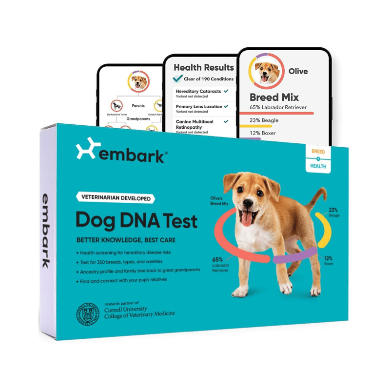 Embark Breed And Health Dog DNA Kit Test
