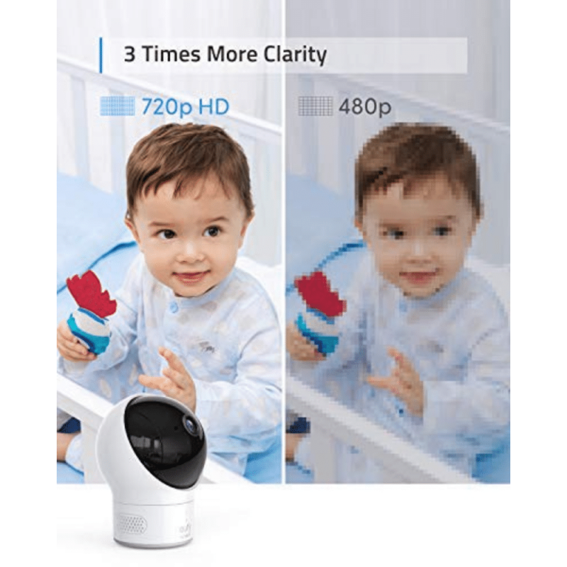 eufy Security Spaceview S Video Monitor, Peace of Mind for New Moms, 5 inch LCD Display