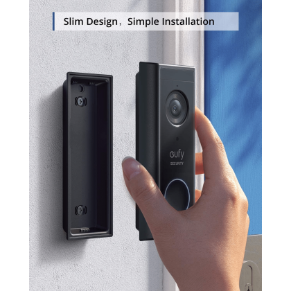 Eufy Security, Battery Video Doorbell Wireless Kit, Camera Doorbell