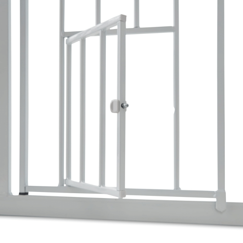 EveryYay In The Zone Extra-Tall Walk-Through Pet Gate, 29-50" W X 41" H