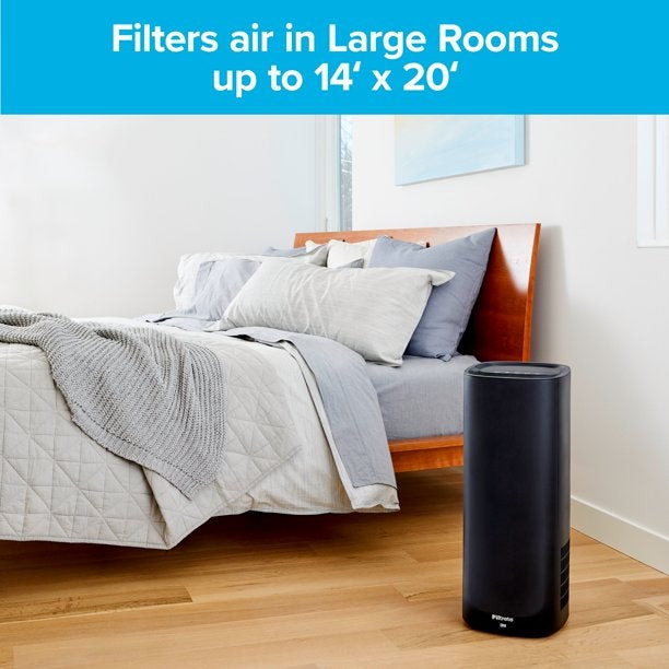 Filtrete by 3M Large Room Air Purifier, 290 Sq.Ft. Coverage, True HEPA Filter Included