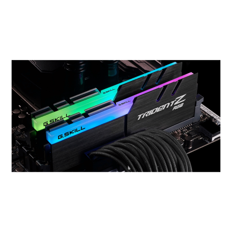 G.Skill TridentZ RGB Series 32GB (2 x 16GB) DDR4 3200Mhz DIMM CAS 16 F4-3200C16D-32GTZR