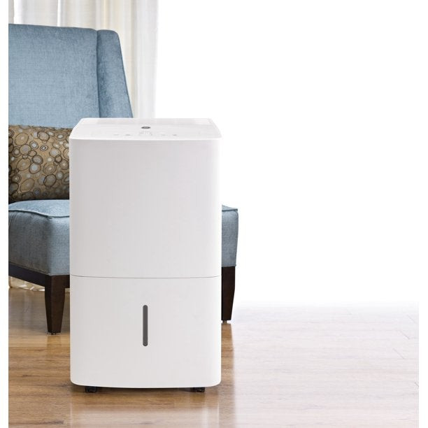 GE Appliances 30 Pint Energy Star Dehumidifier for Very Damp Rooms, White (ADEW30LY)