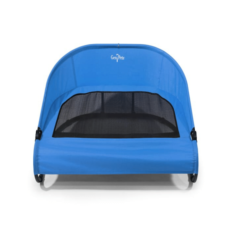 Gen7Pets Trailblazer Blue Cool-Air Cot For Dogs, 26" L X 37.5" W X 7" H