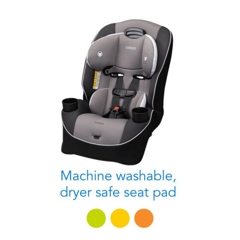 Cosco Easy Elite All-in-One Convertible Car Seat, Sleet