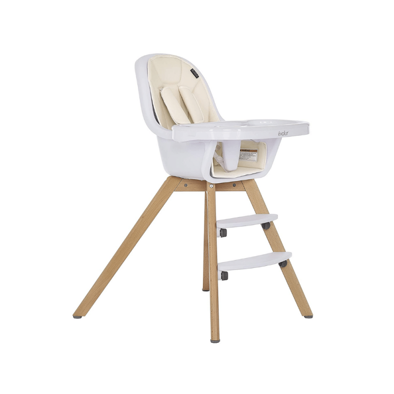Evolur Zoodle 2 In 1 High Chair, For Baby, Infant, And Toddler