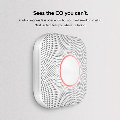 Google Nest Protect Alarm-Smoke Carbon Monoxide Detector