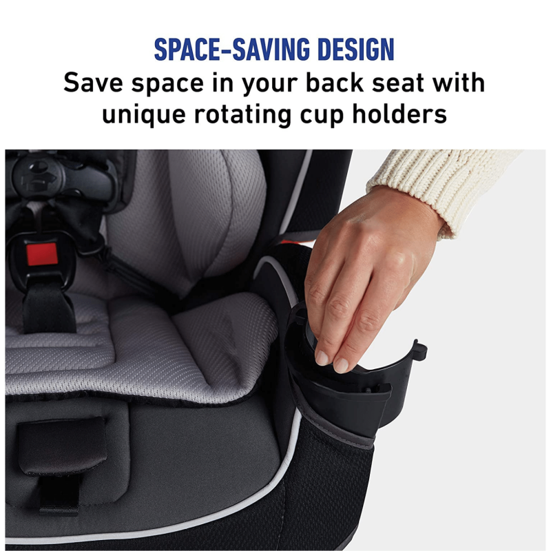 Graco Slimfit 3 In 1 Car Seat -Slim & Comfy Design Saves Space In Your Back Seat