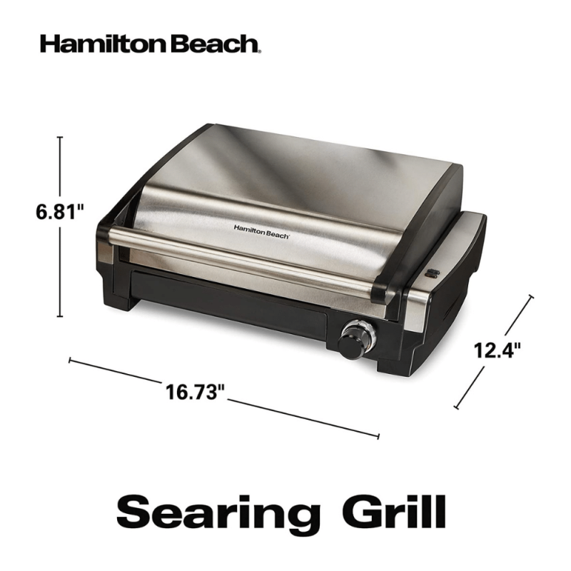 Hamilton Beach 25360 Flavor Searing Indoor Grill