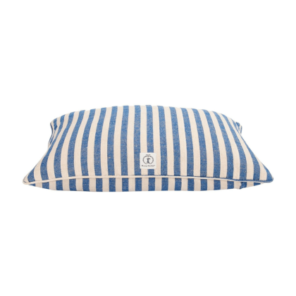 Harry Barker Blue Vintage Stripe Envelope Dog Bed Cover, Small