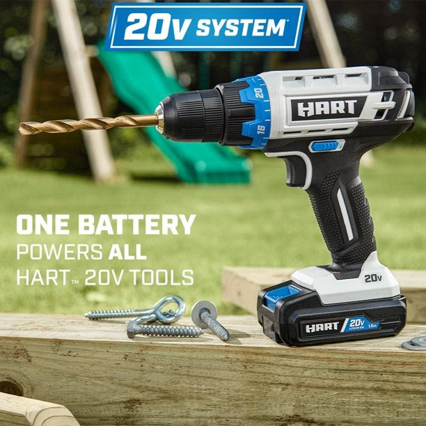 Hart 20 Volts 5-Tool Kit with 70-Piece Accessory Set