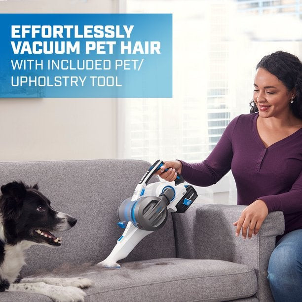 Hart 20-Volt Cordless Stick Vacuum with Brushless Motor Technology, 4.0 Ah Lithium-Ion Battery Included