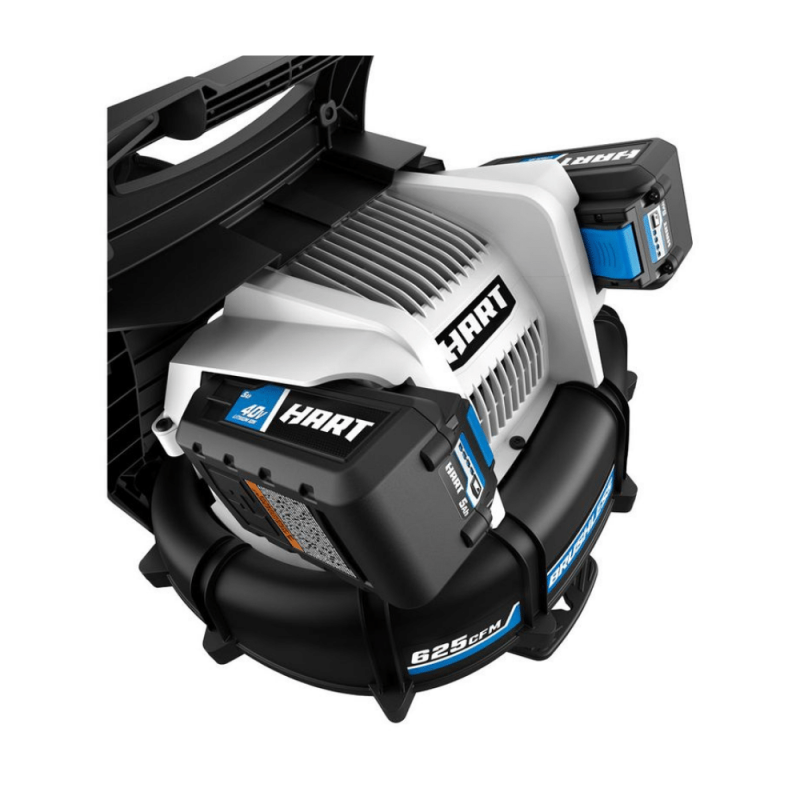 Hart 40-Volt Cordless Brushless Backpack Blower Kit, 5.0Ah Lithium-Ion Battery Included