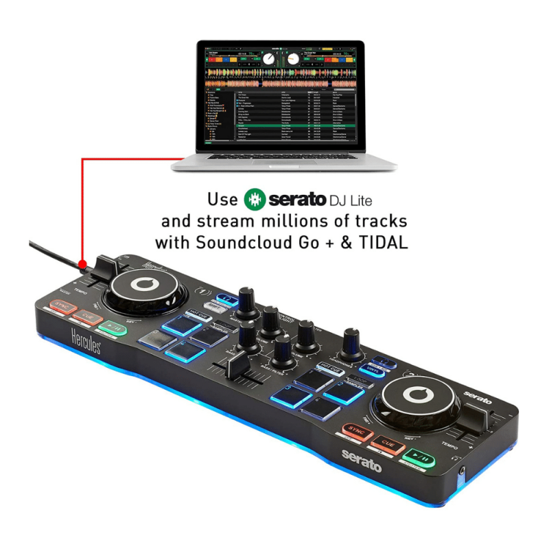 Hercules DJ DJControl Starlight, Pocket USB DJ Controller