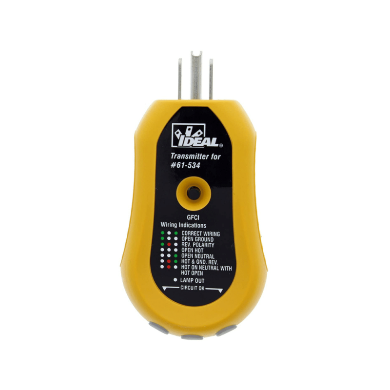 Ideal Industries IDI61534 Digital Circuit Breaker Finder, Yellow