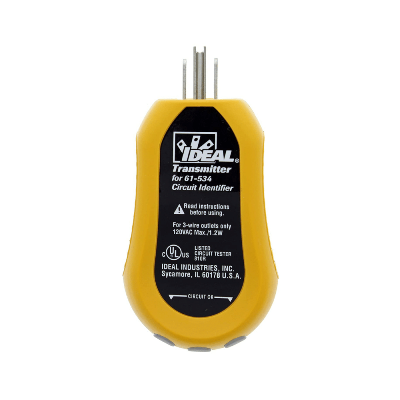 Ideal Industries IDI61534 Digital Circuit Breaker Finder, Yellow