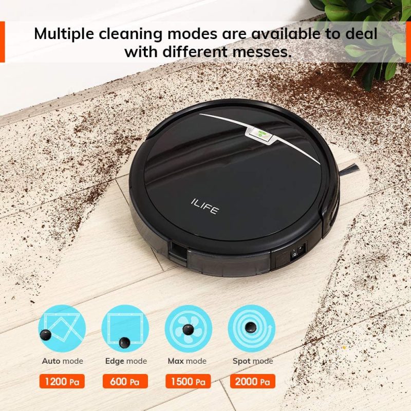 ILife A4s Pro Robot Vacuum, 2000Pa Max Suction With Remote Control