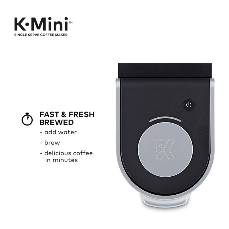 Keurig K-Mini Coffee Maker, Single Serve K-Cup Pod Coffee Brewer, Matte Black
