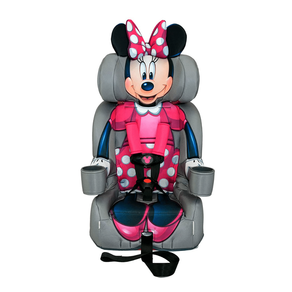 KidsEmbrace 2 In 1 Harness Booster Car Seat, Disney Minnie Mouse