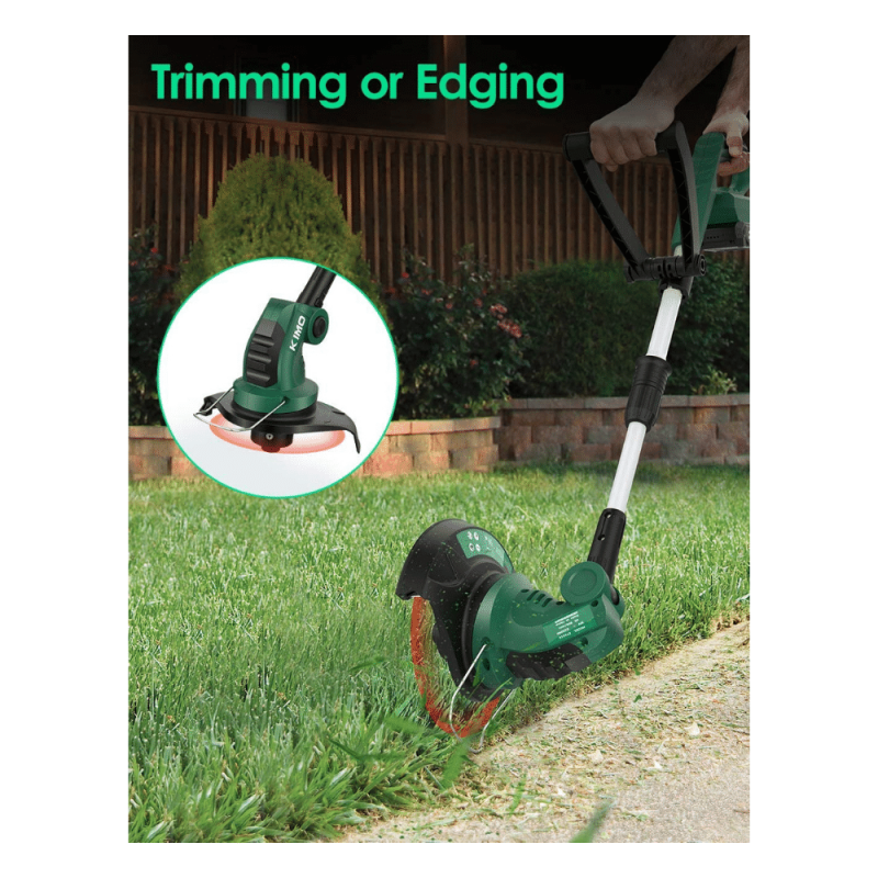 Kimo 2 In 1 Cordless String Trimmer And Edger