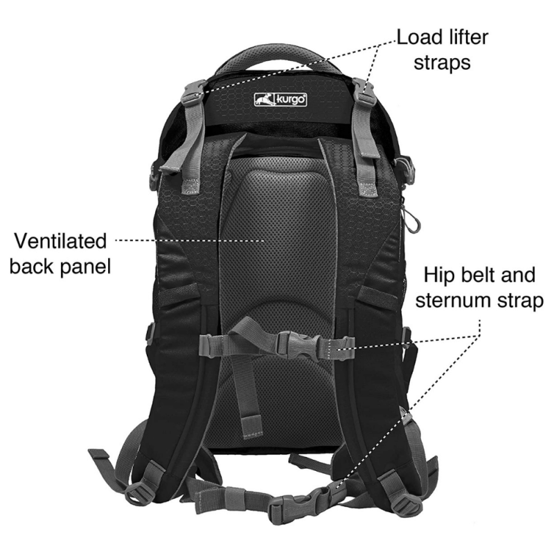 Kurgo Dog G-Train K9 Black Backpack