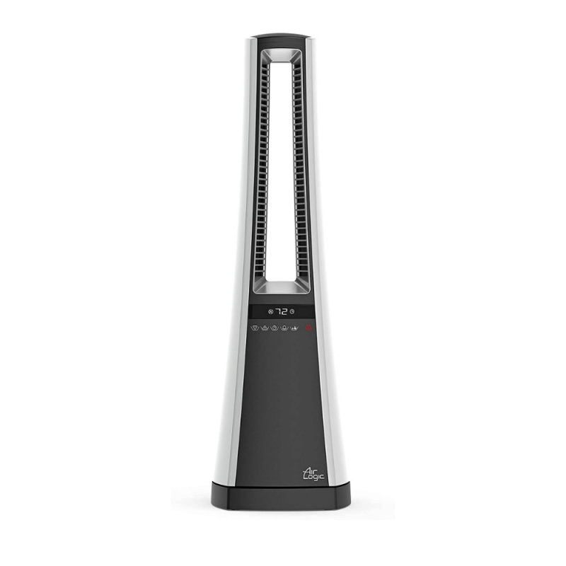 Lasko Bladeless With Remote Space Heaters, Silver AW300