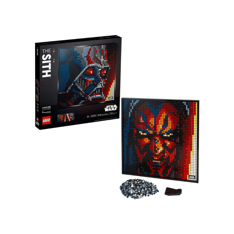 Lego Art Star Wars The Sith Creative Sith Lord Building Kit