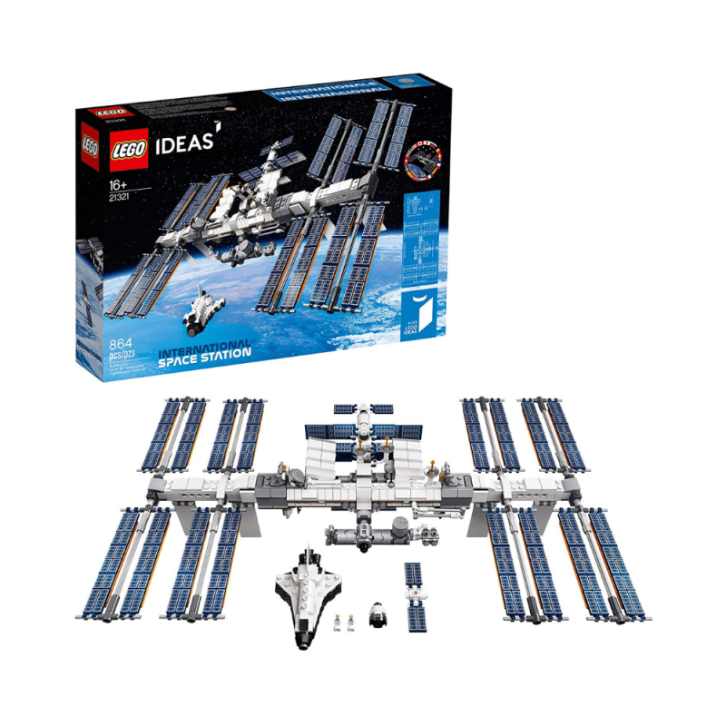 LEGO Ideas International Space Station 21321 Building Kit New 2020 (864 Pieces)